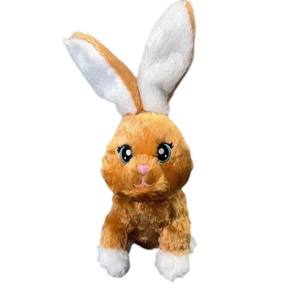 BUILD A BEAR Gingerbread Bunny Two Rabbits Glisten The Merry Mission 10"